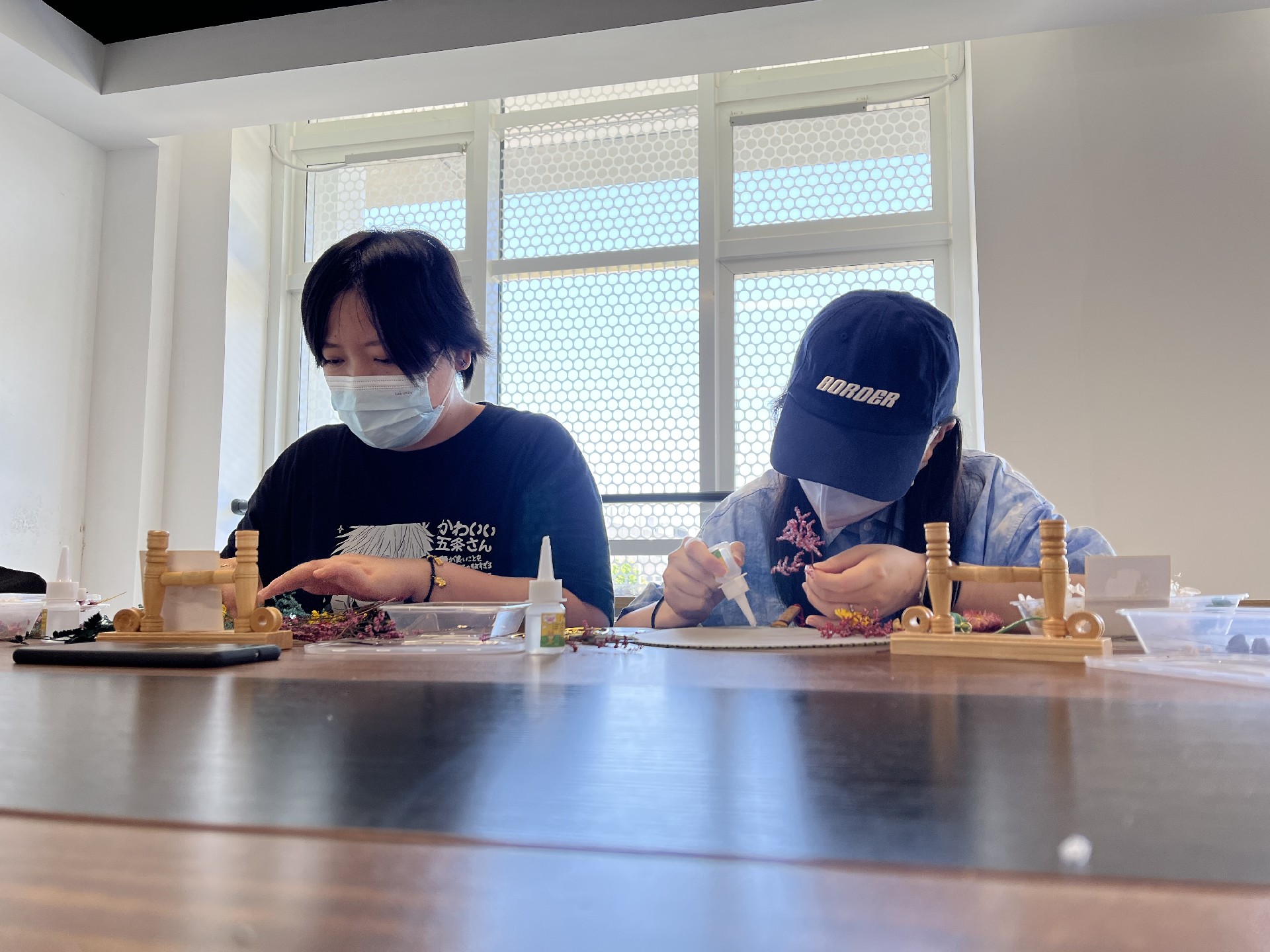 干花團(tuán)扇DIY手工制作